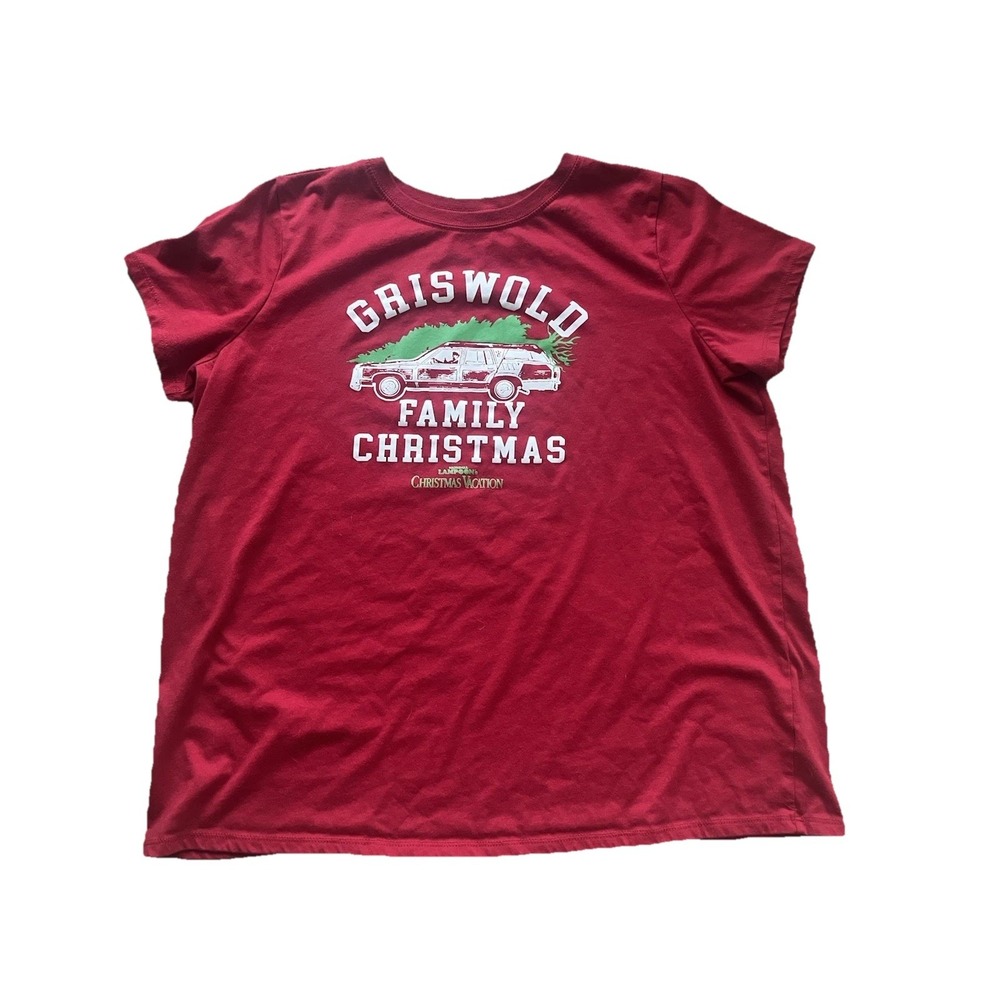 National Lampoons Christmas Vacation Griswold Family Christmas T-Shirt Size 1
